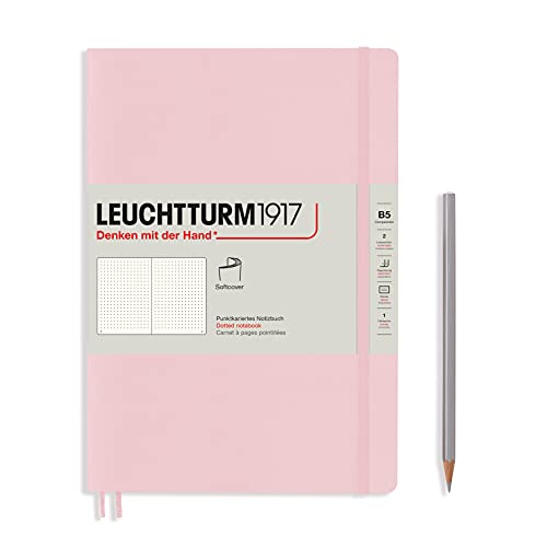 LEUCHTTURM1917 363926 Notizbuch Softcover, Puder, Plain von LEUCHTTURM1917