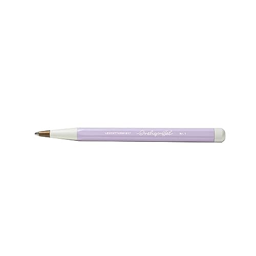 LEUCHTTURM1917 365530 Drehgriffel Nr. 1, Lilac - Gelstift mit schwarzer Tinte von LEUCHTTURM1917
