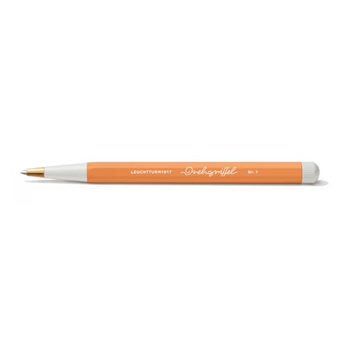 LEUCHTTURM1917 369811 Drehgriffel Nr. 1, Apricot - Gelstift mit schwarzer Tinte von LEUCHTTURM1917