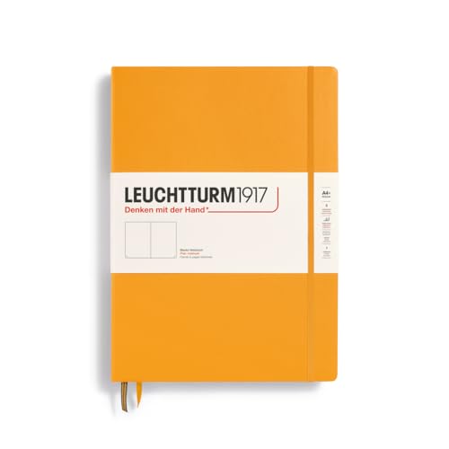 LEUCHTTURM1917 372333 Notizbuch Master Classic A4+, Hardcover Schreibbuch, 235 nummerierte Seiten, Rising Sun, blanko LEUCHTTURM1917 372333 Notizbuch Master Classic A4+, Hardcover Schreibbuch, 235 nummerierte Seiten, Rising Sun, blanko von LEUCHTTURM1917