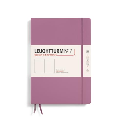 LEUCHTTURM1917 372341 Notizbuch Composition B5, Hardcover Schreibbuch, 219 nummerierte Seiten, Dusty Rose, blanko LEUCHTTURM1917 372341 Notizbuch Composition B5, Hardcover Schreibbuch, 219 nummerierte Seiten, Dusty Rose, blanko von LEUCHTTURM1917