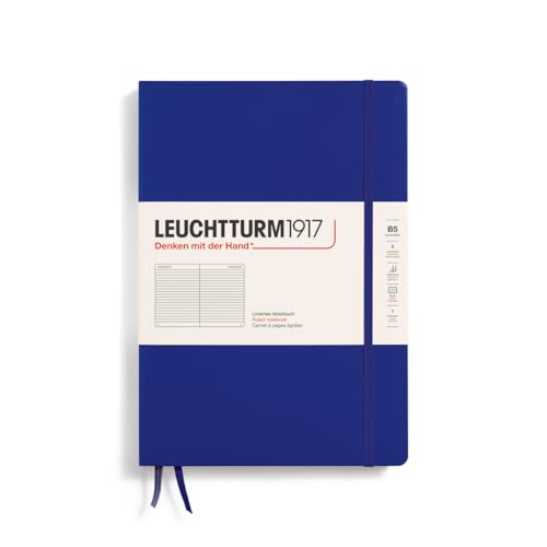 LEUCHTTURM1917 372346 Notizbuch Composition B5, Hardcover Schreibbuch, 219 nummerierte Seiten, Ink, liniert LEUCHTTURM1917 372346 Notizbuch Composition B5, Hardcover Schreibbuch, 219 nummerierte Seiten, Ink, liniert von LEUCHTTURM1917