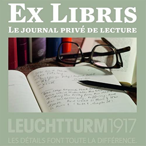 Leuchtturm1917 Ex Libris (Private Lesejournal, A5, Französisch, medium) pink von LEUCHTTURM1917