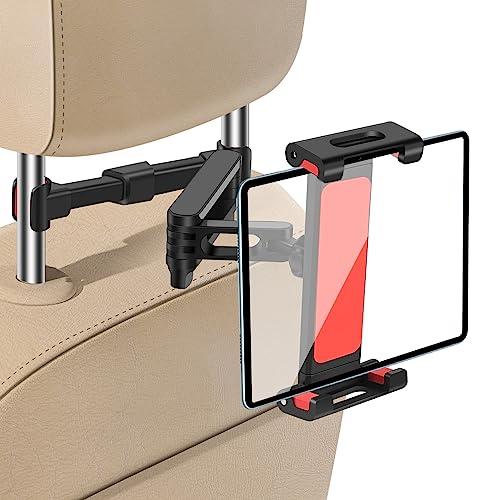 LEWITORS Tablet Halterung AutoKopfstütze, 360° Rotation Tablethalterungen Auto, Ausziehbare Kfz Tablet Halter Kopfstütze,Geeignet Für Alle Telefone Und Tablets（17.2*.4 * 10.7cm） von LEWITORS