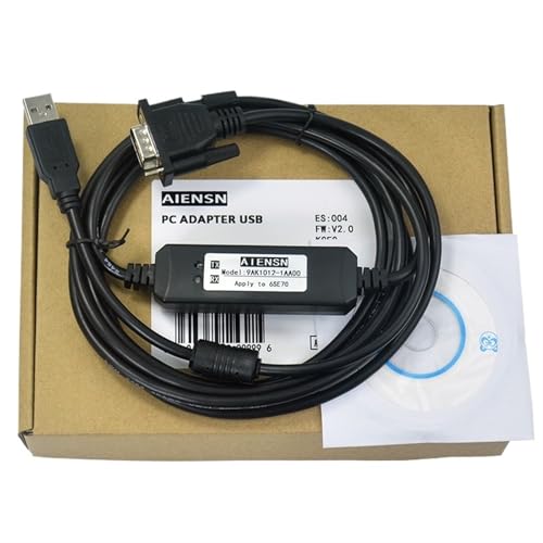 Geeignet for Wechselrichter der Serie 6SE70. Fehlersuche-Kabel for Herunterladen, Leitung 9AK1012-1AA00 Geeignet for Wechselrichter der Serie 6SE70. Fehlersuche-Kabel for Herunterladen, Leitung 9AK1012-1AA00 von LEWLUIRZA
