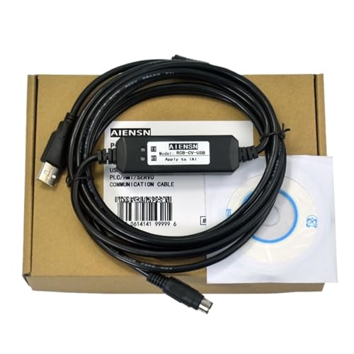LEWLUIRZA Kompatibel mit RCB-CV-USB IAI Elektrozylinder-Debugging-Kabel CB-RCA-SIO050 LEWLUIRZA Kompatibel mit RCB-CV-USB IAI Elektrozylinder-Debugging-Kabel CB-RCA-SIO050 von LEWLUIRZA