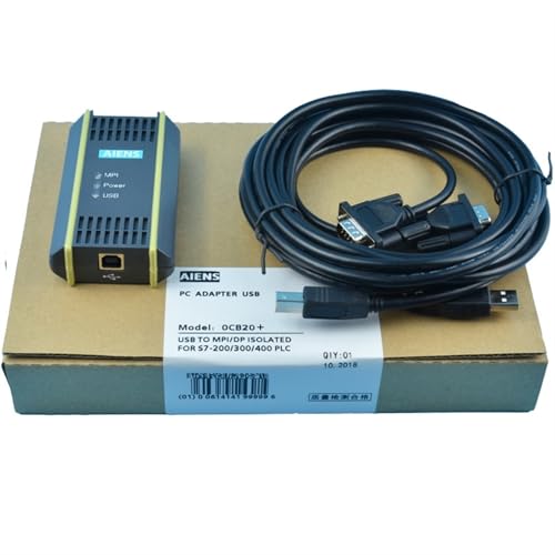 PC-Adapter USB-Adapter S7-200/300/400 Profibus/MPI/PPI 9-Pin-Anschluss for 6ES7972-0CB20-0XA0 von LEWLUIRZA