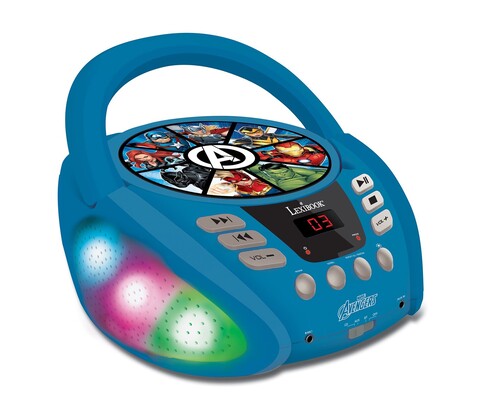LEXIBOOK Avengers Bluetooth CD-Player von LEXIBOOK