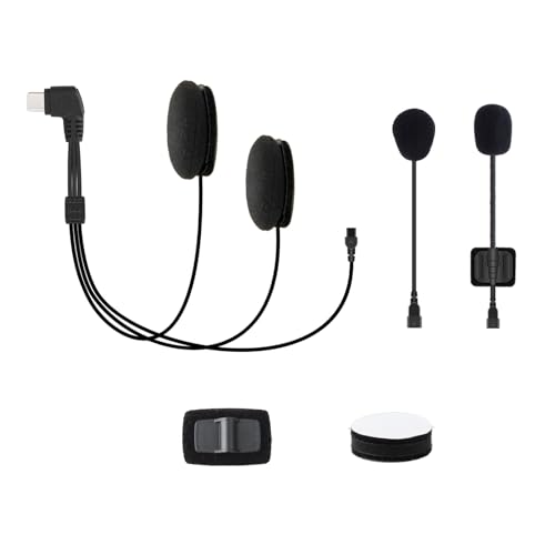 LEXIN Kopfhörer und Mikrofon Set G2P Motorrad Headset von LEXIN