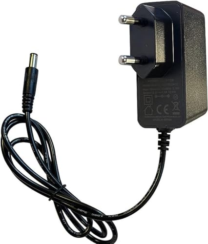 LEYF Universal Netzteil 12V DC 1A, AC 100-240V 50/60Hz, Adapter, steckernetzteil, netzadapter / 100 cm Kabellänge (5.2 – 2.5 mm Klinkenstecker) Kompatibel mit TV-Box, LED-Streifen, Router, Kamera von LEYF