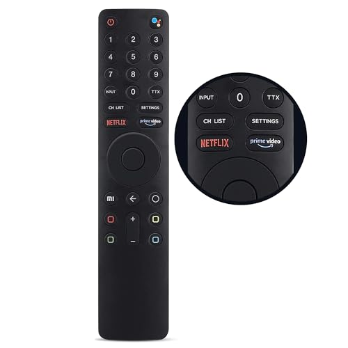 Leyf Ersatz Fernbedienung für Xiaomi Mi Stick - Kompatibel mit Xiaomi MI TV 4S 4A, XMRM- 010 L55MS-5A/L65M5-5ASP L32M5-5ASP L43M5-5ASP L55M5-5ASP L65M5-5ASP L65M5-5SIN, Bluetooth und Sprachsteuerung Leyf Ersatz Fernbedienung für Xiaomi Mi Stick - Kompatibel mit Xiaomi MI TV 4S 4A, XMRM- 010 L55MS-5A/L65M5-5ASP L32M5-5ASP L43M5-5ASP L55M5-5ASP L65M5-5ASP L65M5-5SIN, Bluetooth und Sprachsteuerung von LEYF