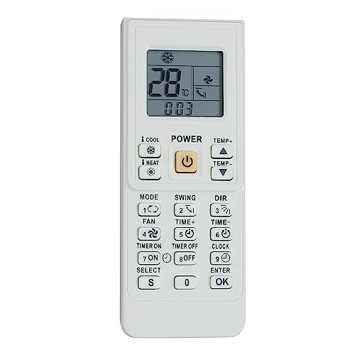 Universal Ersatz Klimaanlage Fernbedienung/Kompatibel mit Alpin, DAIKIN, ELECTROLUX, FUJITSU, Hyundai, Mitsubishi, PANASONIC, Samsung, Toshiba, York + weiteren Modellen/Klimagerä Fernbedienung Universal Ersatz Klimaanlage Fernbedienung/Kompatibel mit Alpin, DAIKIN, ELECTROLUX, FUJITSU, Hyundai, Mitsubishi, PANASONIC, Samsung, Toshiba, York + weiteren Modellen/Klimagerä Fernbedienung von LEYF