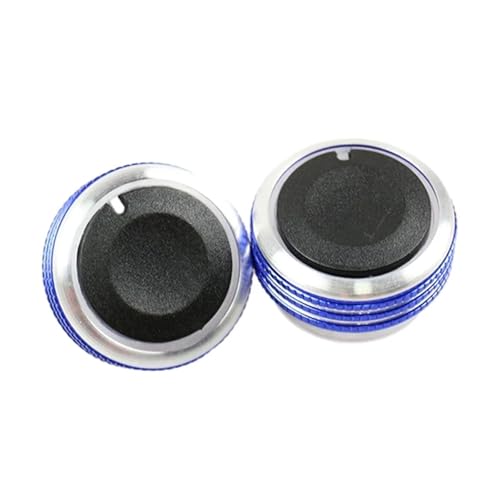 LFDTO 2X Auto-Klimaanlagenknopf Passend for Kia Rio K2 KX Cross AC-Wärmesteuerungsschalterknöpfe Passend for Hyundai Solaris 2017 2018 2019 2020 2021(Blue) von LFDTO