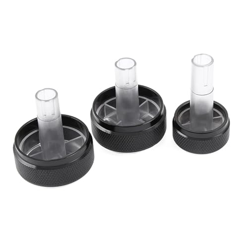LFDTO 3 teile/satz Auto AC Knopf Klimaanlage Wärme Control Schalter Knopf AC Knopf Fit for Volkswagen Fit for VW Fit for Skoda Superb Octavia Fit for Golf MK1 von LFDTO