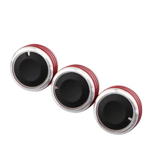 LFDTO A/C Klimaanlage Bedienknopf Passend for Mazda 3 M3 2004 2005 2006 2007 2008 2009 Autozubehör(Red) von LFDTO