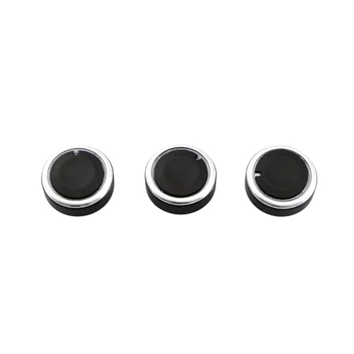 LFDTO Aluminiumlegierung Auto Klimaanlage Wärmesteuerung Schalter Knopf Fit for TOYOTA BB 2000-2005 Fit for SCION XB 2003-2007 Zubehör(Black) von LFDTO