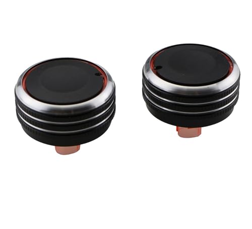 LFDTO Zubehör Fit for Kia Rio K2 KX Cross Fit for Hyundai Solaris 2017-2021 Klimaanlage Knopf Wärmeregler Schalter Knöpfe(Black) von LFDTO