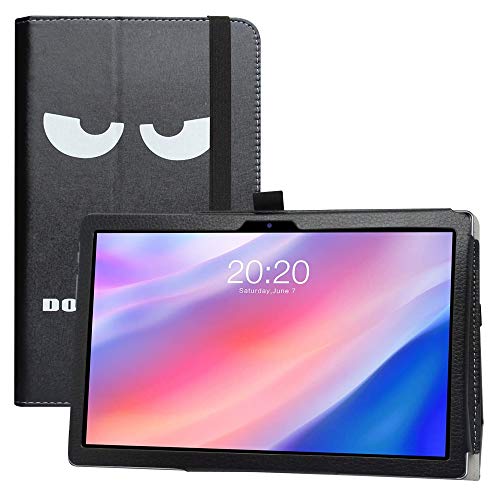 LFDZ Compatible with TECLAST P20HD Hülle,Schutzhülle mit Hochwertiges PU Leder Tasche Case für 10.1" TECLAST P20HD / TECLAST M40 / TECLAST M40 Pro / M40se Tablet,Don't Touch von LFDZ