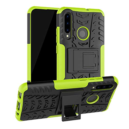 LFDZ P Smart Plus 2019 Hülle, Abdeckung Cover schutzhülle Tough Strong Rugged Shock Proof Heavy Duty Case Für P Smart 2019 / Honor 20 Lite/P Smart Plus 2019 / Honor 10 lite/Honor 10i,Grüne von LFDZ