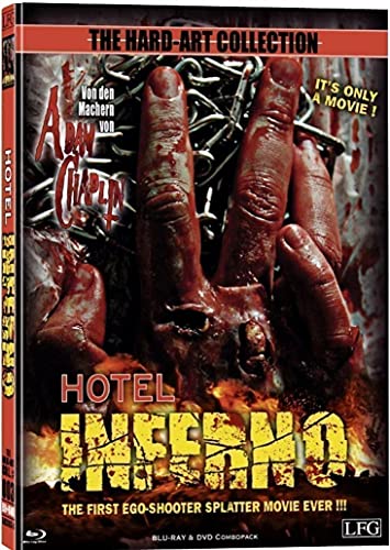 2 Disc Blu Ray DVD Mediabook Hotel Inferno - Uncut von LFG