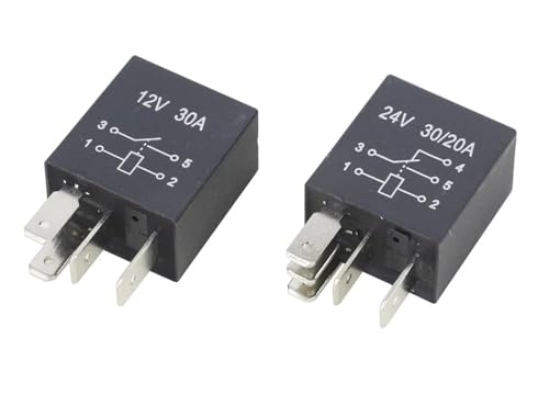 1 STÜCKE 4 Pin/5 Pin 30A JD1926A JD1927A Auto Relais Ölpumpe Licht Nebelscheinwerfer Relais 12 V/24 V(12V,1 PCS 4 Pin) von LFJQFQR