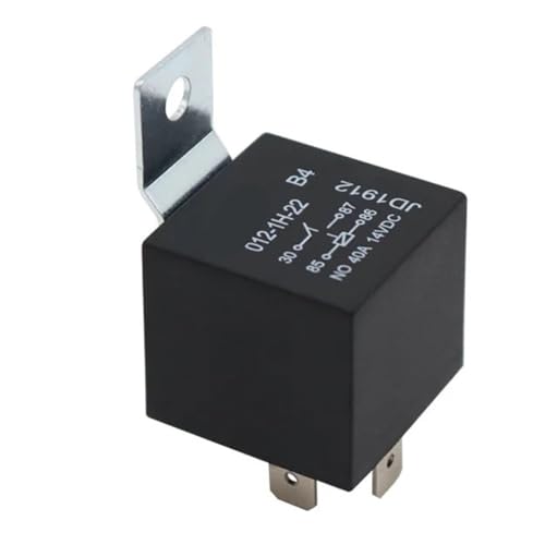 1 STÜCKE Kfz-Relais 40A 12 V/24 V 4-polig/5-polig Auto-Relais JD2912(12V 4Pin) von LFJQFQR