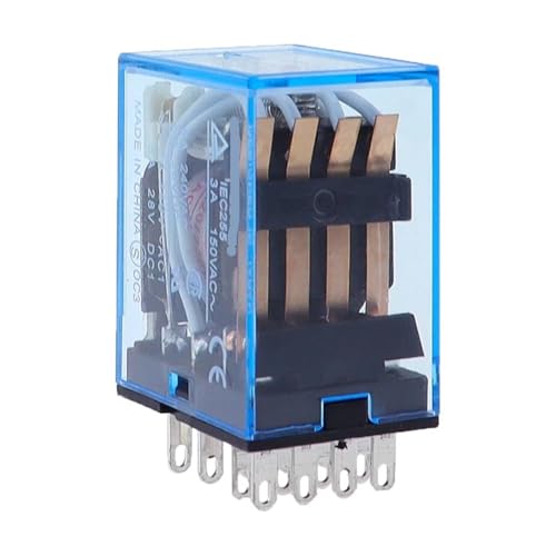 1 STÜCKE MY4 Leistungsrelais AC12V/24 V/110 V 220 V MY4NJ Spule 4NO 4NC(AC,380V) von LFJQFQR