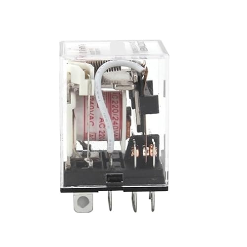 1 STÜCKE Zwischenrelais HH62P LY2NJ 10A Elektromagnetisches Relais AC/DC12V24V AC110V 220 V 380 V Mit 8 pins Sockel basis PTF08A(No socket,DC 12V) von LFJQFQR