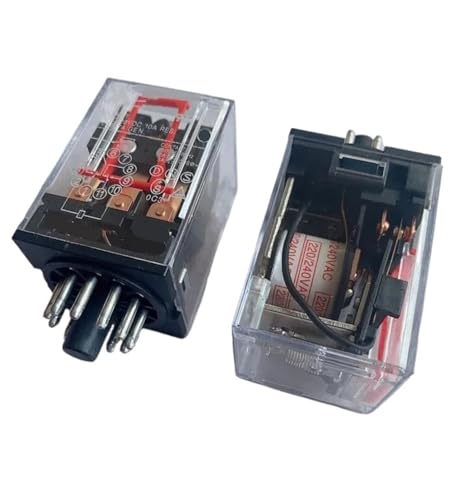 1 STÜCKE Zwischenrelais MK2P-I MK2P 8PIN MK3P-I MK3P 11PIN kleines elektromagnetisches Relais DC12V 24V 36V AC12V 24V 110V 220V 380V(MK3P 11PIN,PF083A) von LFJQFQR