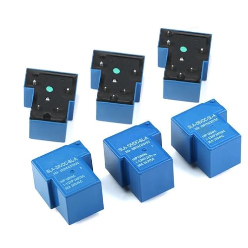 1 Stücke Leistungsrelais SLA-05VDC-SL-A SLA-12VDC-SL-A SLA-24VDC-SL-A -C T90 30A 4/5/6PIN 5 V 12 V 24 V 48 V Zeitrelais(SLA-12VDC-SL-C 6Pin) von LFJQFQR