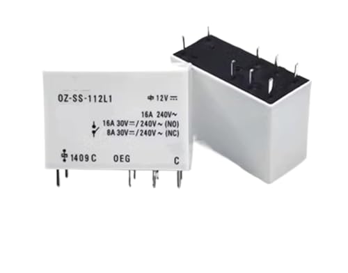 1 stücke Relais OZ-SS-112L1 12V 16A 240V 8PIN 1 stücke Relais OZ-SS-112L1 12V 16A 240V 8PIN von LFJQFQR