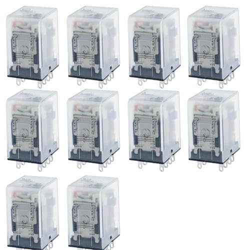 10PCS MY2NJ Spule DPDT Elektromagnetische Power Relais 8 Pin AC/DC 12V 24V 36V 48V 110V 220V 380V HH52P MY2 serie HH52P-L(DC,48V) von LFJQFQR