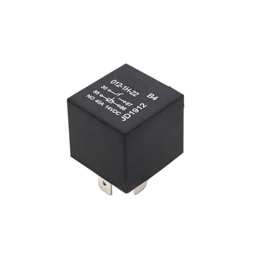 12V 24V 4pin 5pin 40A Kfz-Relais Normal Öffnen Schließen 1 Stück(12V 5Pin) von LFJQFQR
