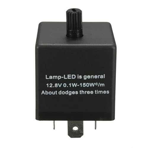 12V 3Pins CF13 CF14 Einstellbare Freauency Blinker Licht Blinker Blink Relais Schalter 1PCS(CF13) von LFJQFQR