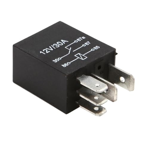 1PCS Auto Relais 5 Füße 30A 12V 24V 5P 4P Klimaanlage Öl Pumpe Relais(12V 4PIN) von LFJQFQR