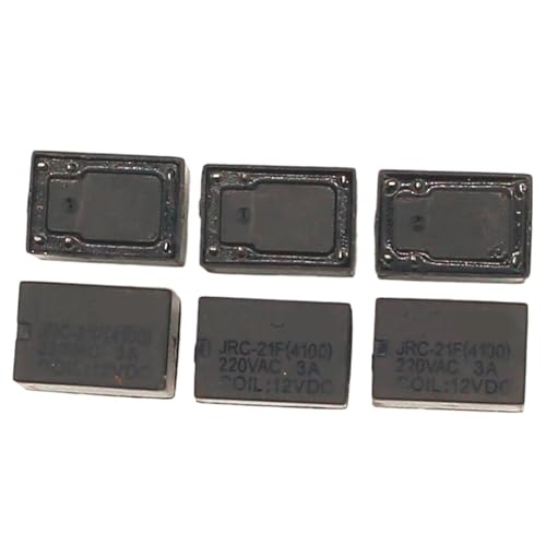 20 stücke Relais 6 pins DC 3V 5V 9V 12V JRC-21F 4100 relais schalter(12VDC) von LFJQFQR