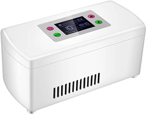 LFNXOVXF Tragbarer Kühlschrank für Auto, Reise, Heimkühler, kühl halten, 2–18 °C, medizinischer Thermostatkühlschrank LFNXOVXF Tragbarer Kühlschrank für Auto, Reise, Heimkühler, kühl halten, 2–18 °C, medizinischer Thermostatkühlschrank von LFNXOVXF
