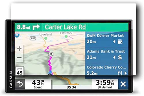 LFOTPP [1 Stück] Kompatibel mit Panzerg*las Schutzfolie G-armin DriveSmart 55 MT-D MT-S 9H gehärtetem Glas Kratzfest Schutzfolie, 5,5 Zoll Navigation Displayschutzfolie von LFOTPP