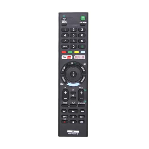 Ersatz RMT-TX300E Fernbedienung für Sony TV mit Netflix und You Tube Tasten von LFYSJTX