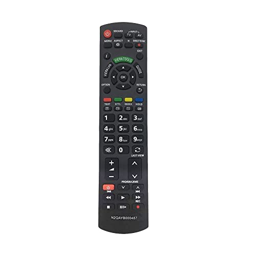 Ersatz Fernbedienung Panasonic N2qayb000487 für Panasonic Viera TV:TH-32LRG20E TX-L42E3B TX-P46S20E TX-P50U30E von LFYSJTX