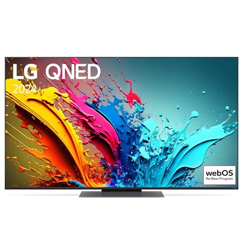 LG 55QNED86T6A TV 55" (139 cm) QNED Fernseher (α8 4K AI-Prozessor, webOS 24, HDR10, bis zu 120Hz) [Modelljahr 2024] von LG