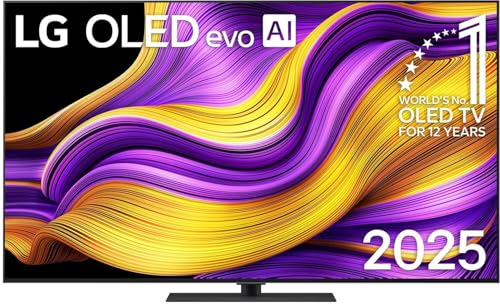 LG OLED65G59LS TV 65 Zoll (165 cm) 4K OLED evo AI TV (α11 Gen2 4K AI Prozessor, webOS 25, 120Hz (VRR bis zu 165Hz)) [Modelljahr 2025] von LG