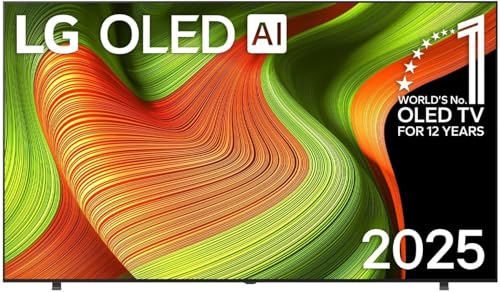 LG OLED83B59LA TV 83 Zoll (210 cm) 4K OLED AI TV (α8 Gen2 4K AI Prozessor, webOS 25, 120Hz) [Modelljahr 2025] von LG ELECTRONICS