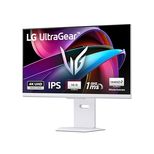LG, 32zoll, Ultragear 4K UHD, 80cm, 16:9, Super Resolution, 3840 x 2160, 144Hz, 1ms, HDR10, AMD FreeSync, DCI-P3 95%, DisplayHDR 400, 32G810SA-W.AEU - Weiß LG, 32zoll, Ultragear 4K UHD, 80cm, 16:9, Super Resolution, 3840 x 2160, 144Hz, 1ms, HDR10, AMD FreeSync, DCI-P3 95%, DisplayHDR 400, 32G810SA-W.AEU - Weiß von LG Electronics