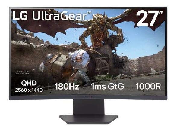LG 27GS60QX-B. TFT Curved Monitor 68,4cm (27 Zoll), Schwarz von LG Electronics