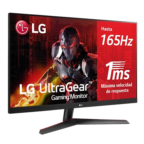 LG 32GN600-B 80 cm (31,5 Zoll) UltraGear Gaming Monitor (QHD, VA-Panel mit 5ms (GtG), 165 Hz), schwarz von LG Electronics