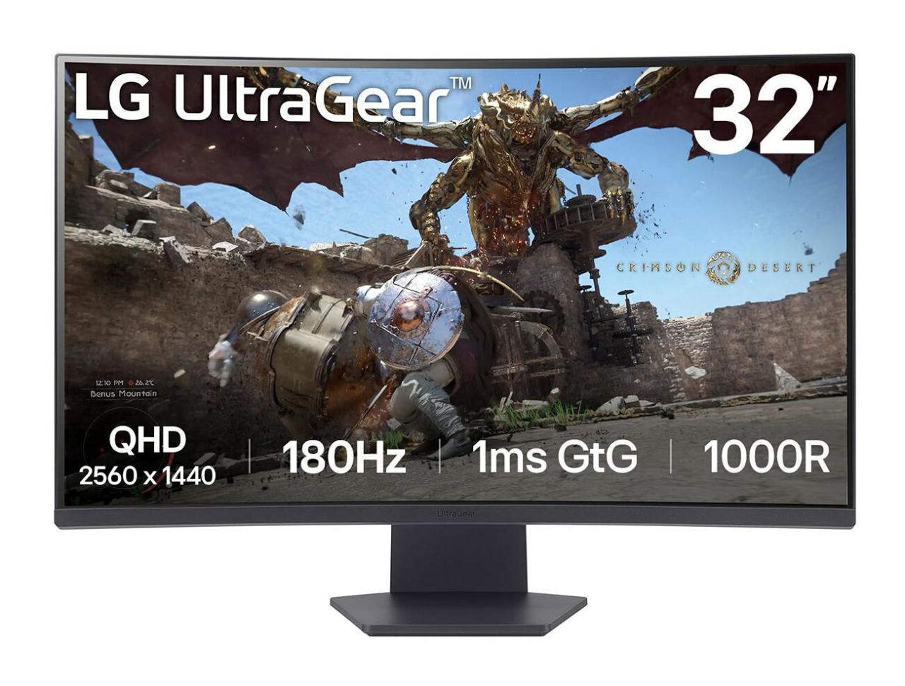 LG 32GS60QC-B Quad HD Display 80 cm (31.5") von LG Electronics