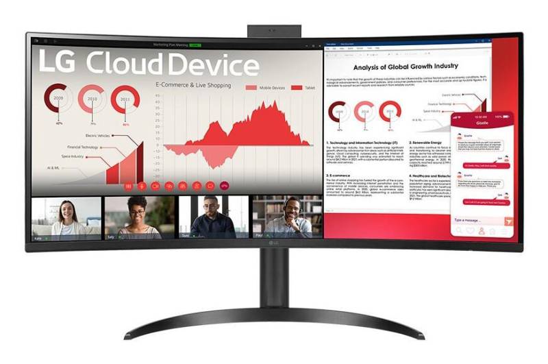 LG 34CR651W-BP All-in-One Thin Client 86,4 cm (34") von LG Electronics