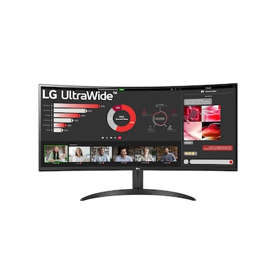 LG 34WR50QC-B.AEU 86,4cm (34") 21:9 VA UWQHD Curved Gaming Monitor HDMI/DP 100Hz von LG Electronics