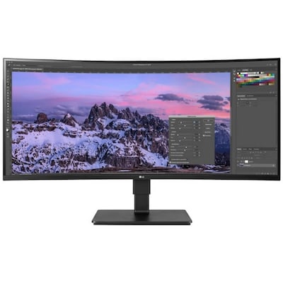 LG 35BN77CP-B 88.9 cm (35") UWQHD 21:9 VA curved Monitor HDMI/DP/USB-C von LG Electronics